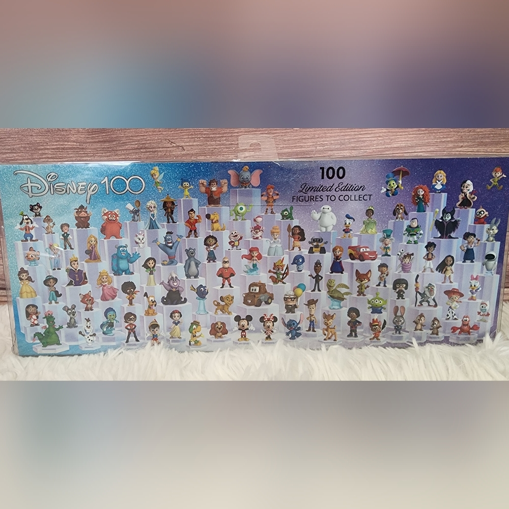 Disney 100 Years of Dynamic Duos 8- Pcs Figure Pack Play Toys New with Box